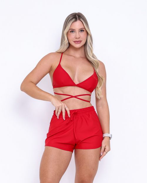 Conjunto Short Boxer Basic Fluitty + Top New Rafa