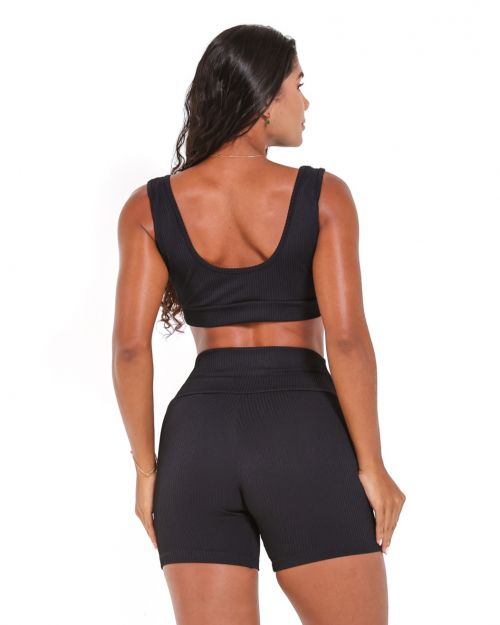 Conjunto Short Bermuda Valência + Top Scandal Basic