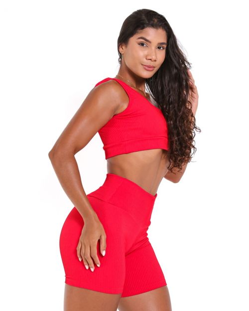 Conjunto Short Bermuda Valência + Top Scandal Basic