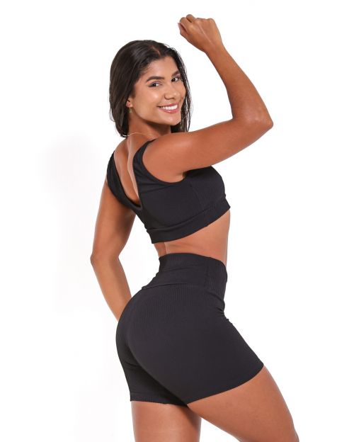 Conjunto Short Bermuda Valência + Top Scandal Basic