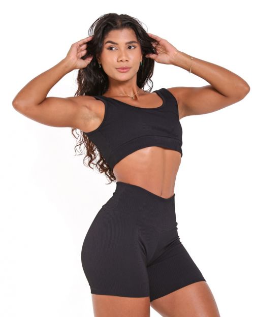 Conjunto Short Bermuda Valência + Top Scandal Basic