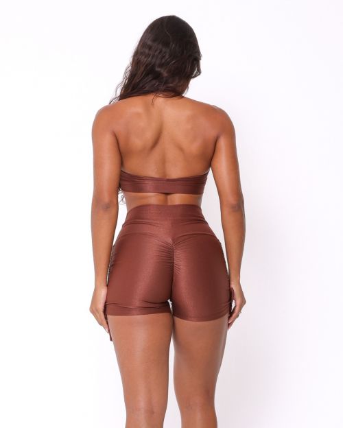 Conjunto Short Empina Cross Compressão + Top Jhully