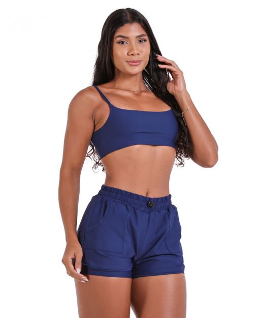 Conjunto Short Boxer Light + Top Ju