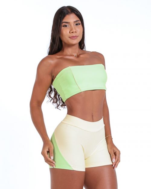Conjunto Short Pandora Light  + Top Pandora