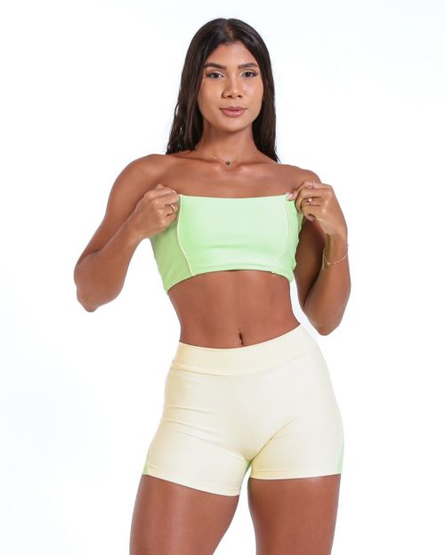 Conjunto Short Pandora Light + Top Pandora