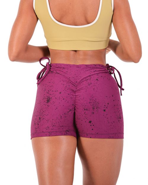 Short Empina Ajuste Degrade Bolhas