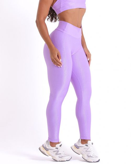 Cal�a Legging B�sica M�dia Compress�o