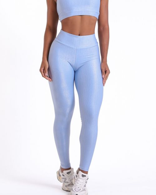 Cal�a Legging B�sica M�dia Compress�o