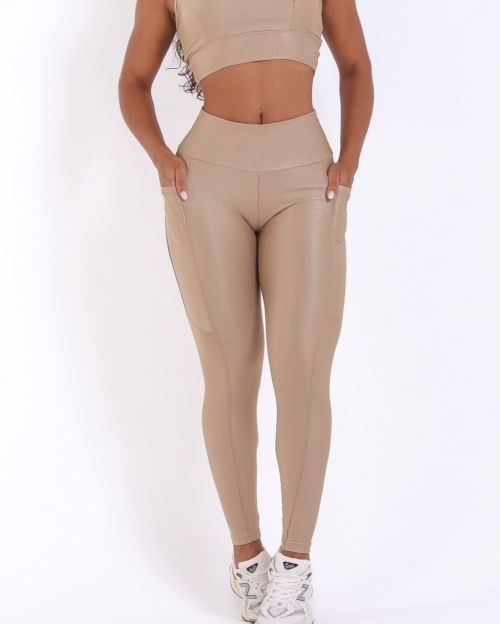 Calça Básica Bolso Média Compressão