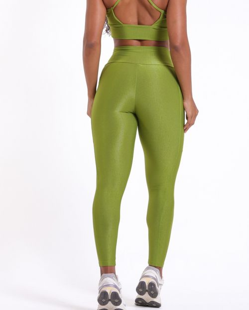 Calça Básica Bolso Média Compressão
