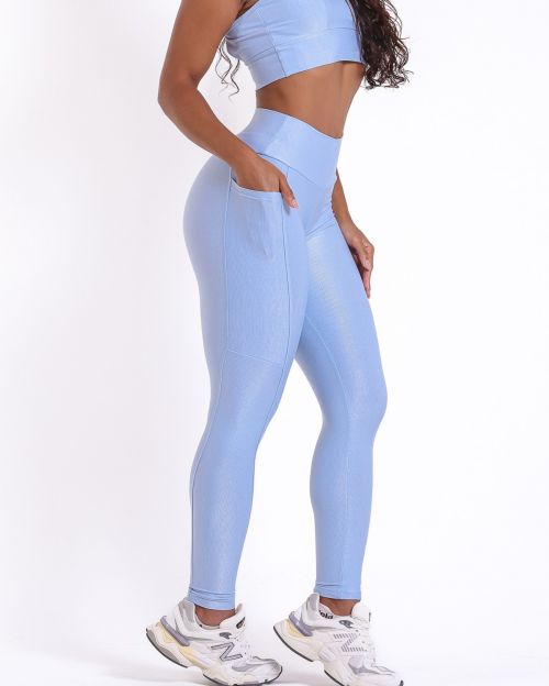 Calça Básica Bolso Média Compressão