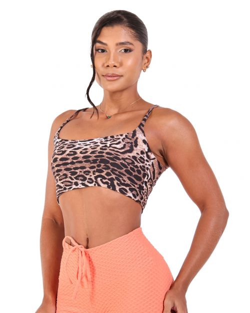 Top Bruna Leopardo