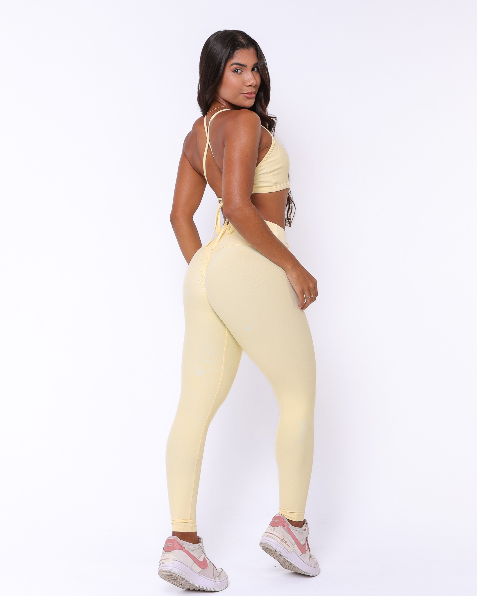 Conjunto Calça Legging Empina Light + Top Paula