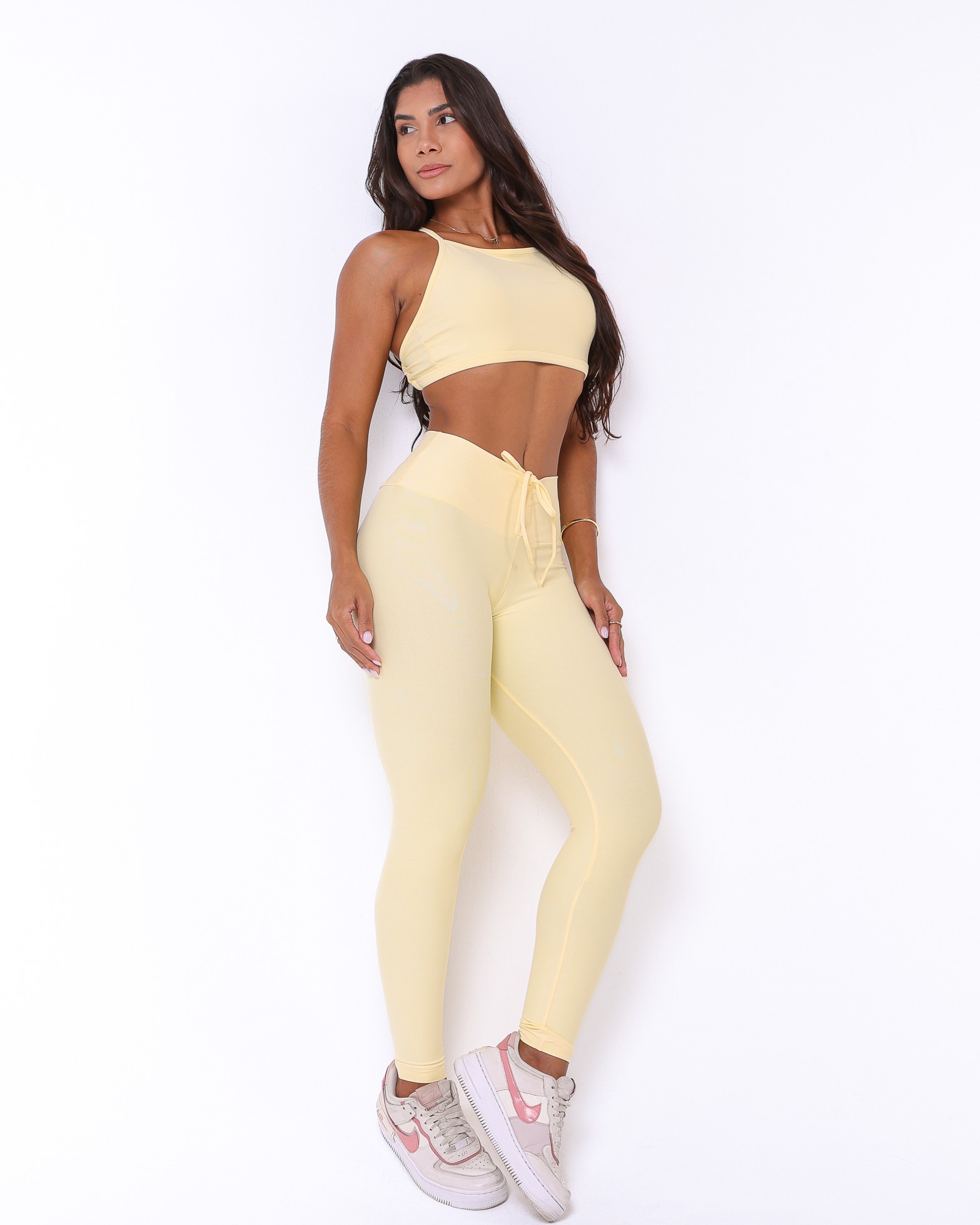 Conjunto Calça Legging Empina Light + Top Paula