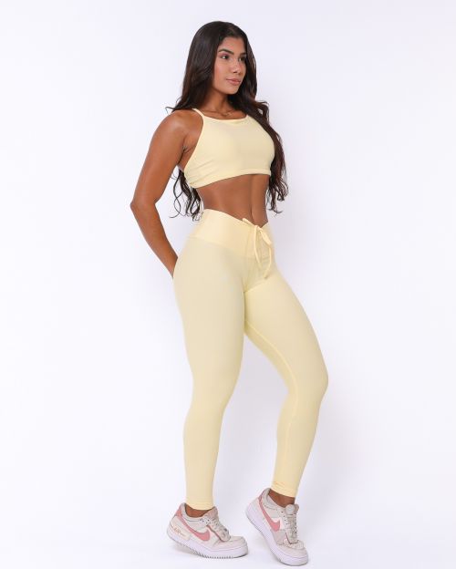 Conjunto Calça Legging Empina Light + Top Paula