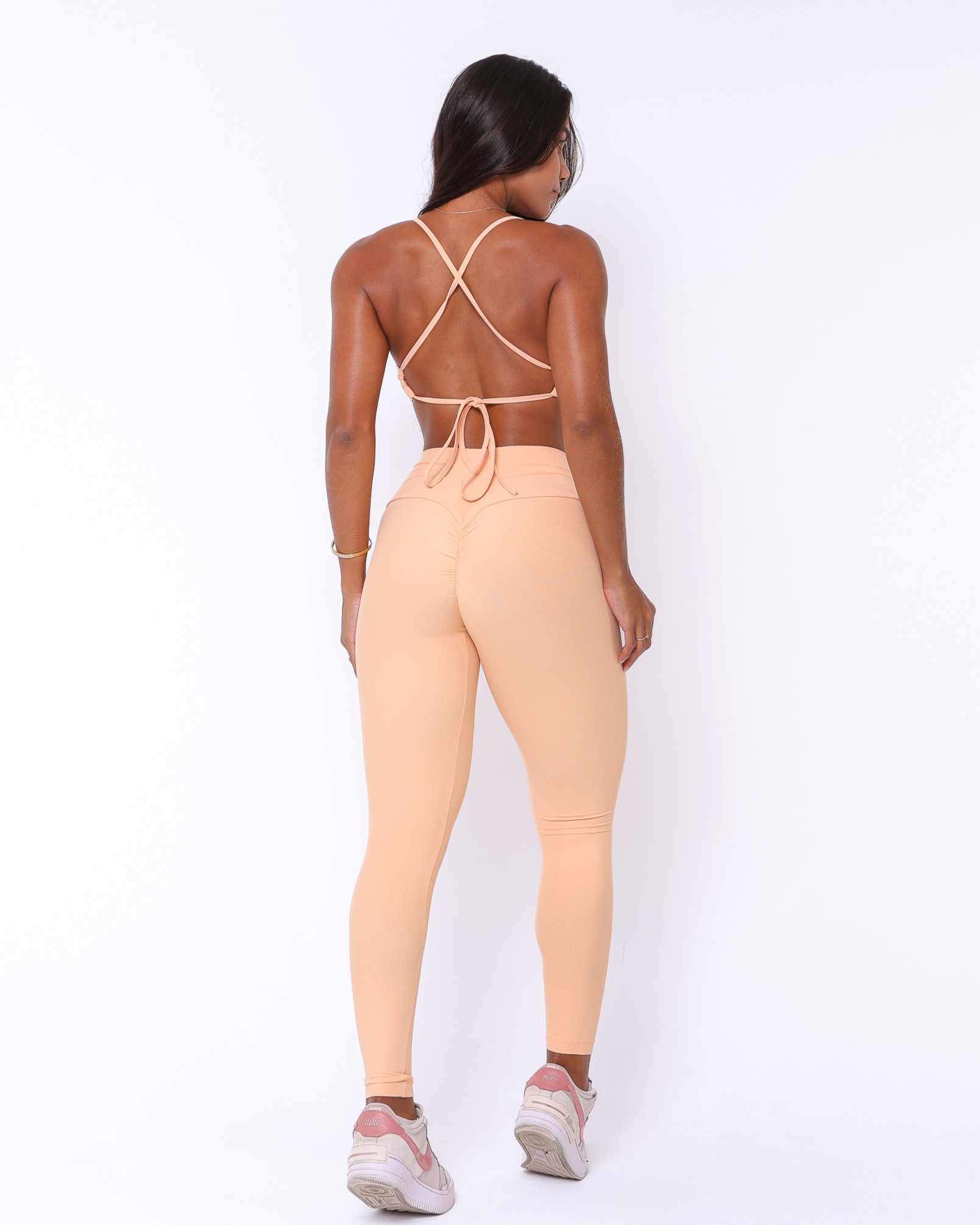 Conjunto Calça Legging Empina Light + Top Paula