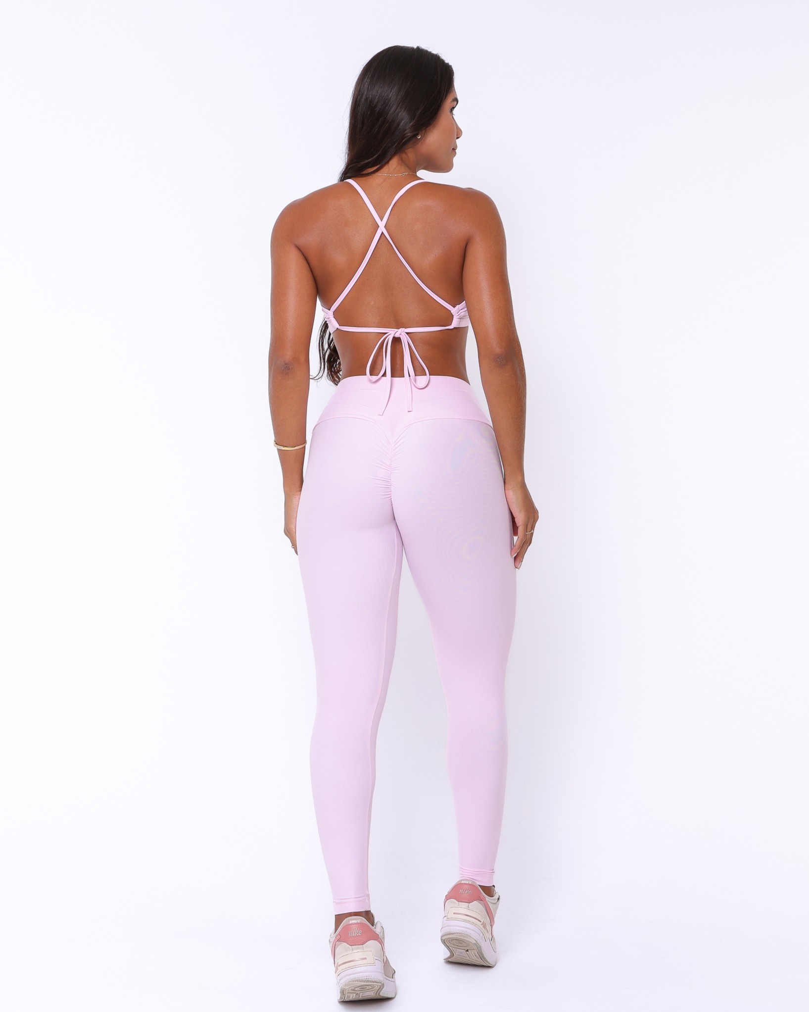 Conjunto Calça Legging Empina Light + Top Paula
