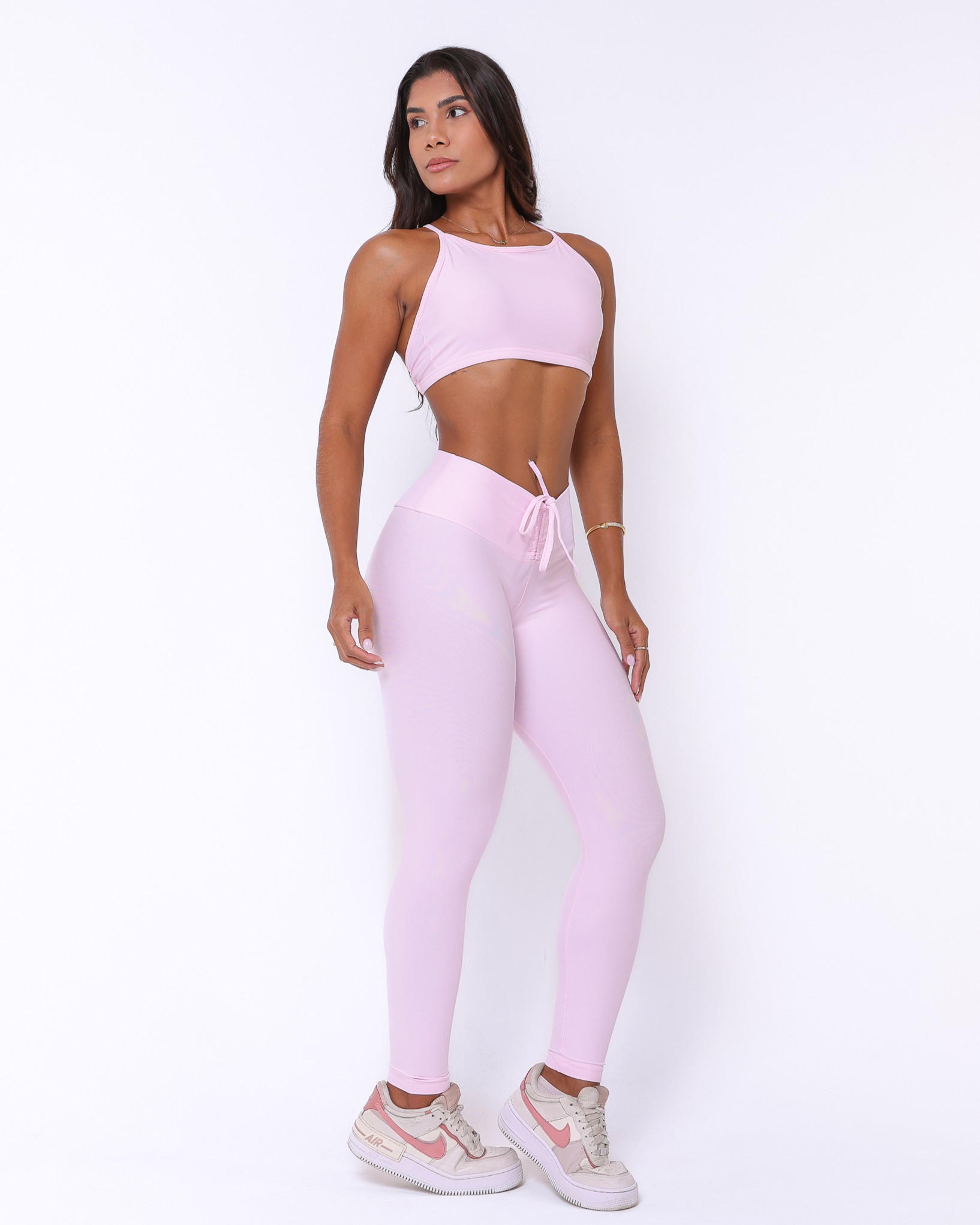Conjunto Calça Legging Empina Light + Top Paula