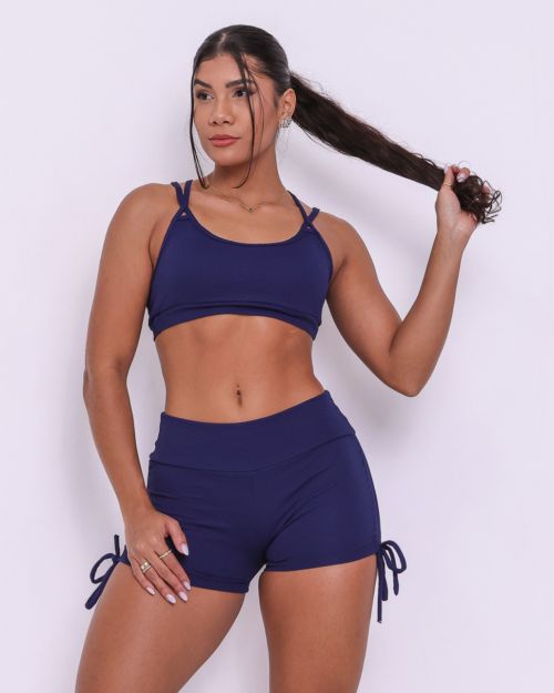 Conjunto Short Cross Jacquard Fit + Top Lu