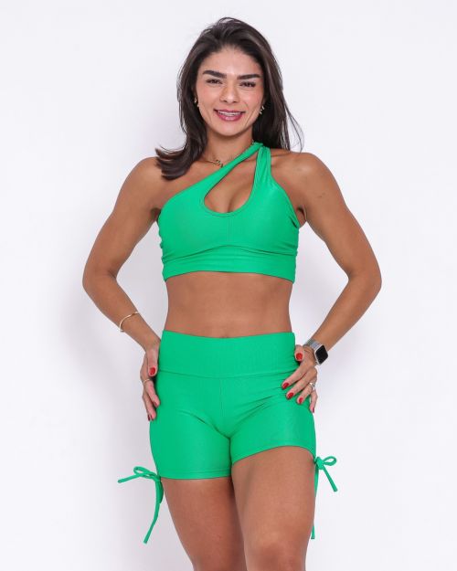 Conjunto Short Cross Compressão + Top Cruzado
