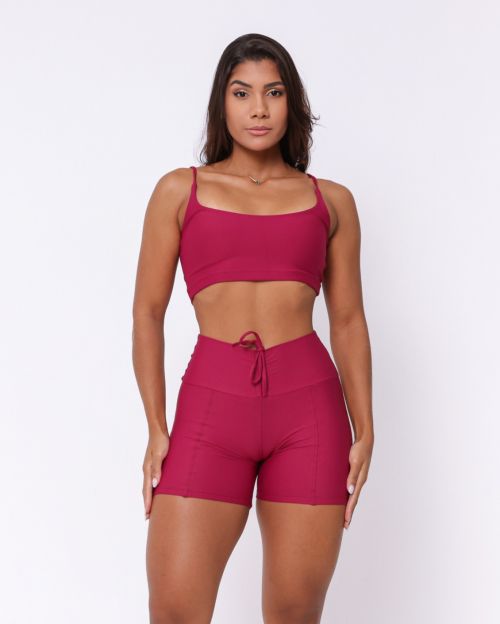 Conjunto Short Empina Light + Top Bruna