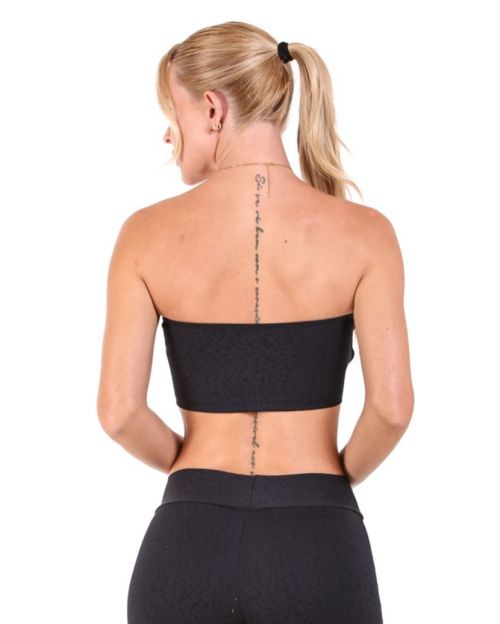 Top Faixa Jacquard Poá