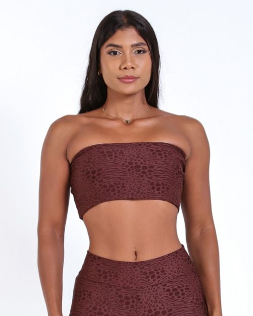 Top Faixa Feline (P)