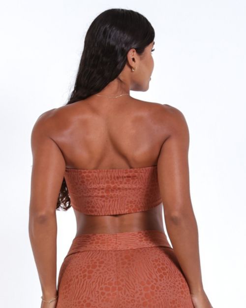 Top Faixa Feline (P)