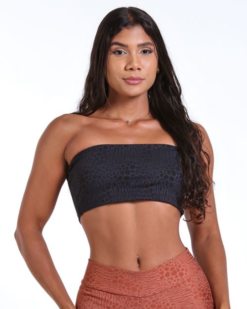 Top Faixa Feline (P)