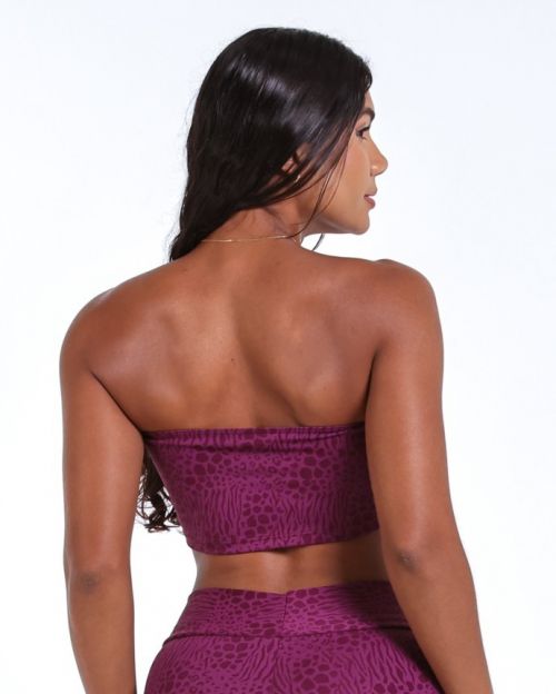 Top Faixa Feline (P)