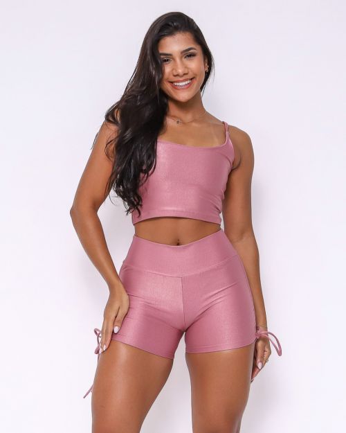 Conjunto Short Cross Compressão + Top Regatinha