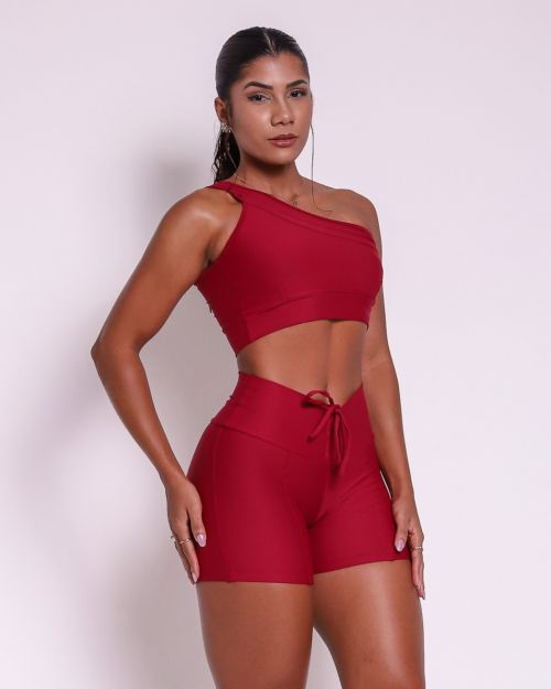 Conjunto Short Empina Light + Top Paloma