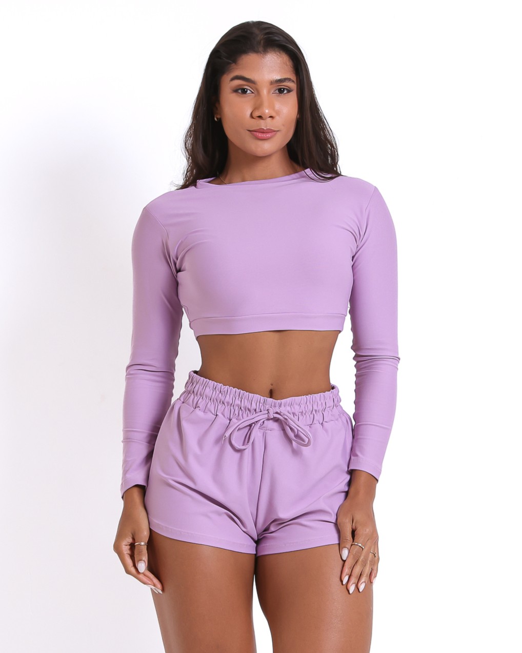 Conjunto Short Boxer Basic Light + Top Maria