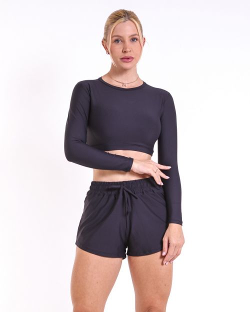 Conjunto Short Boxer Basic Light + Top Maria