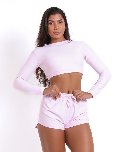 Conjunto Short Boxer Basic Light + Top Maria