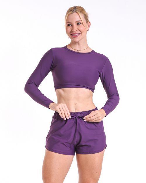 Conjunto Short Boxer Basic Light + Top Maria