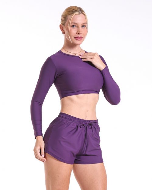 Conjunto Short Boxer Basic Light + Top Maria