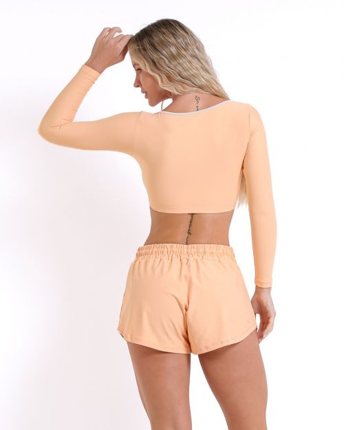 Conjunto Short Boxer Basic Light + Top Maria