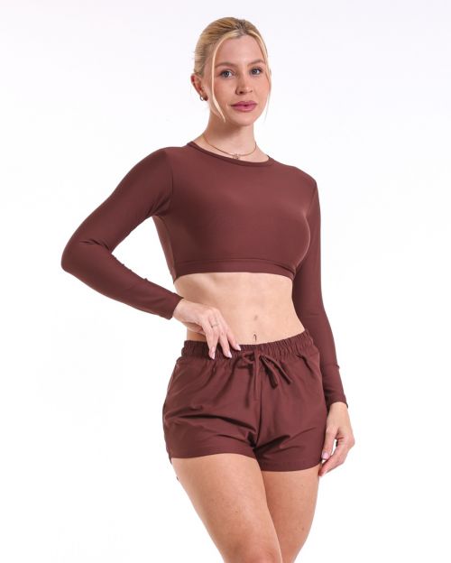 Conjunto Short Boxer Basic Light + Top Maria
