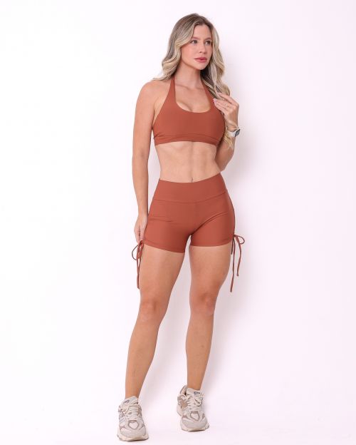 Conjunto Short Cross Light + Top Jhully