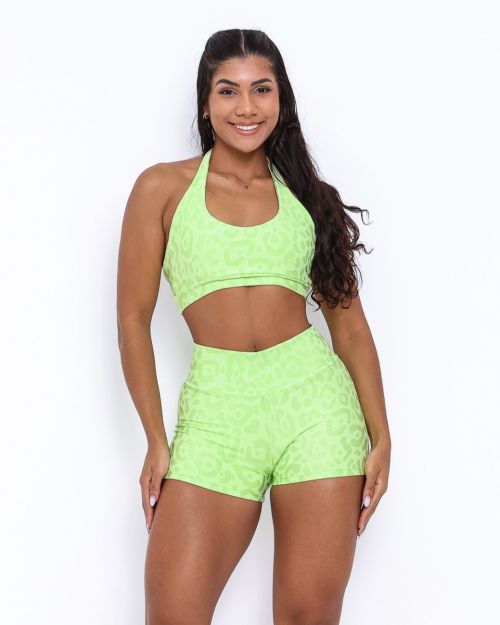 Conjunto Short Básico Curtinho New Onça Fit + Top Jhully