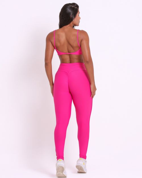 Conjunto Cal�a Legging Empina Vivo C�s Reto Light + Top Ju