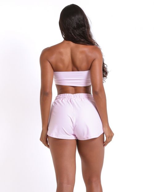 Conjunto Short Boxer Basic Light + Top Faixa