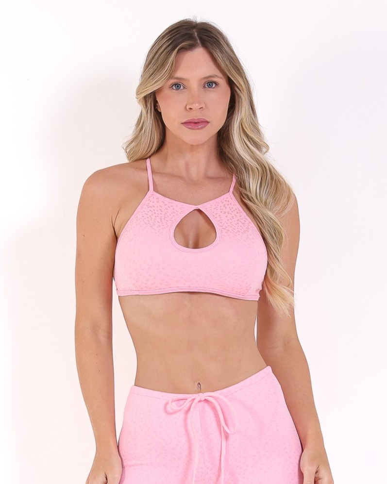 Top Erika Jacquard Poá