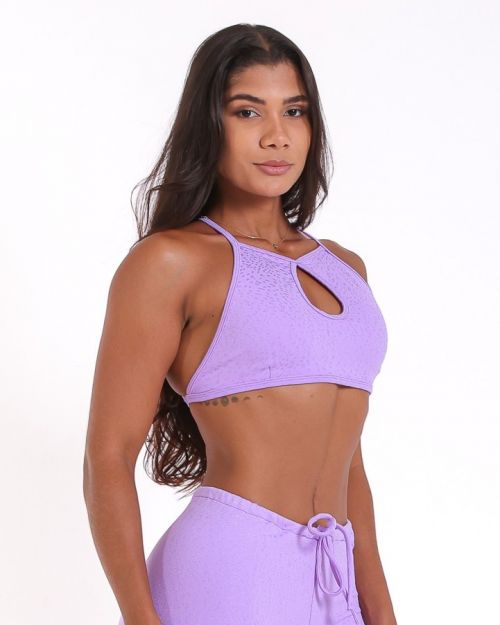 Top Erika Jacquard Poá
