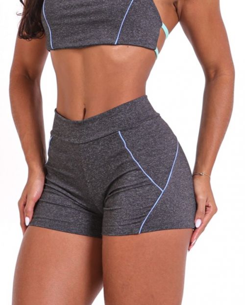 Short Duda Mescla Escuro