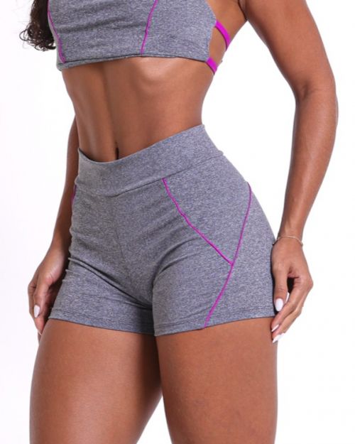 Short Duda Mescla Claro