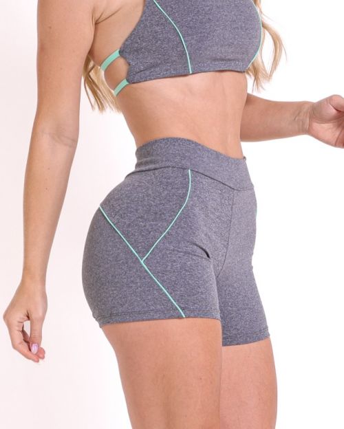 Short Duda Mescla Claro