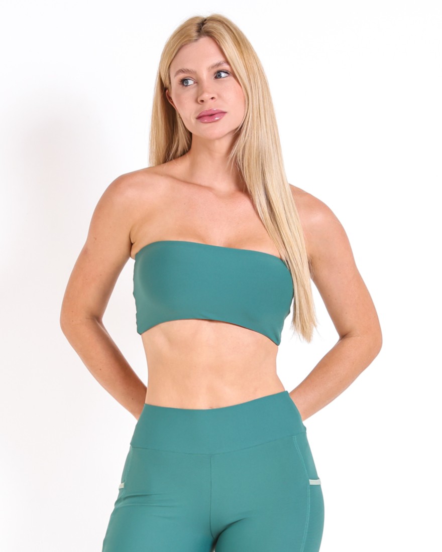 Top Faixa Dupla Face Light