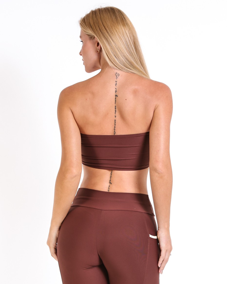 Top Faixa Dupla Face Light